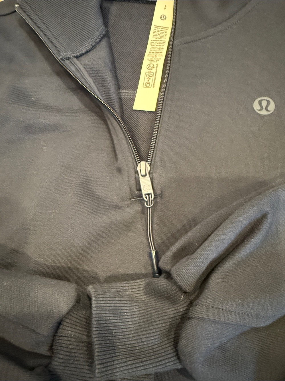 lululemon athletica navy quarter-zip sweatshirt - Picture 4 of 10